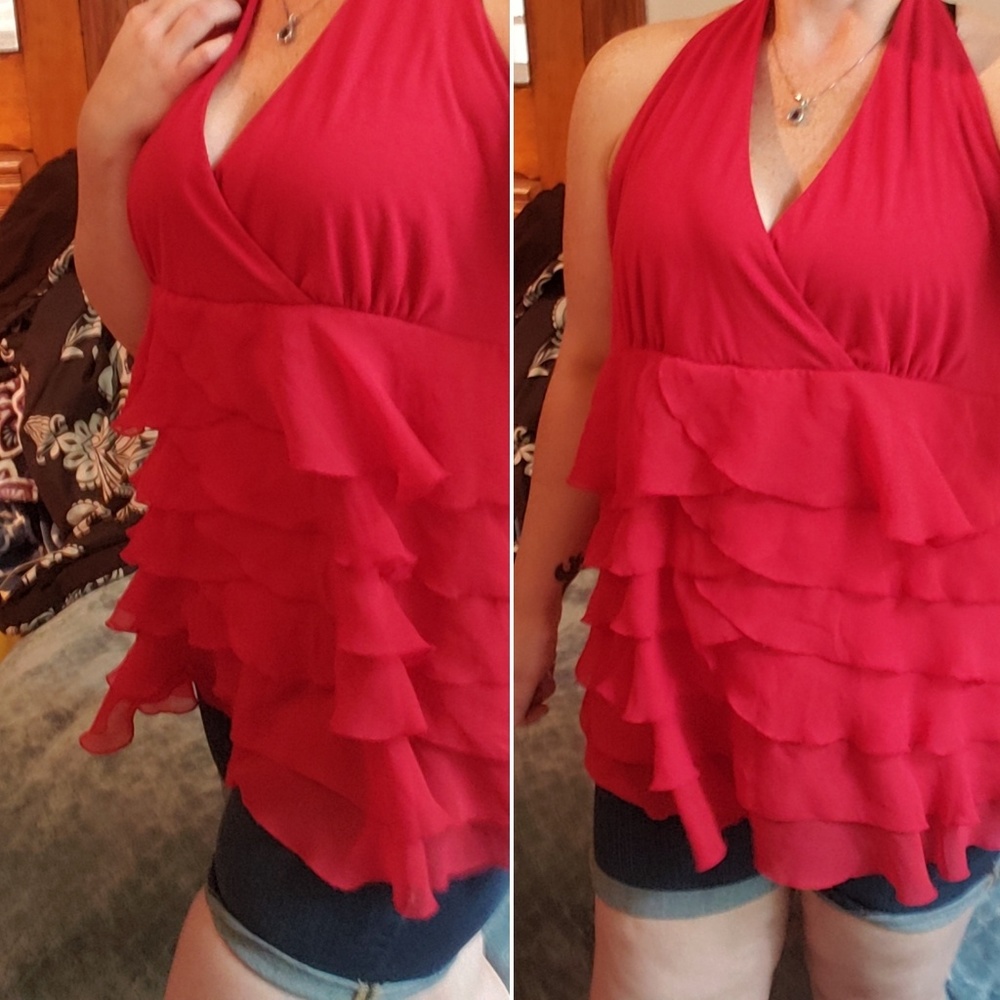 Gorgeous Roushed Halter Top